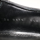 LOUIS VUITTON Wing Tip Medallio Shoes Leather 5.5 M Black MP3136 LV Auth ak214-19