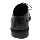LOUIS VUITTON Wing Tip Medallio Shoes Leather 5.5 M Black MP3136 LV Auth ak214-5
