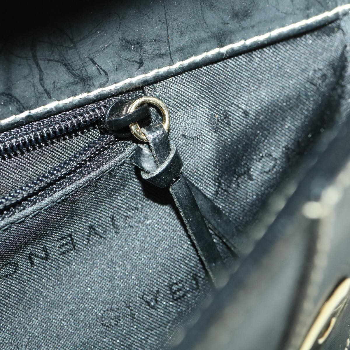 GIVENCHY Shoulder Bag Leather Black Auth am1875g