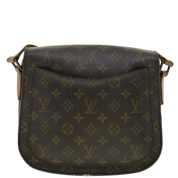 LOUIS VUITTON Monogram Saint Cloud GM Shoulder Bag M51242 LV Auth am3133