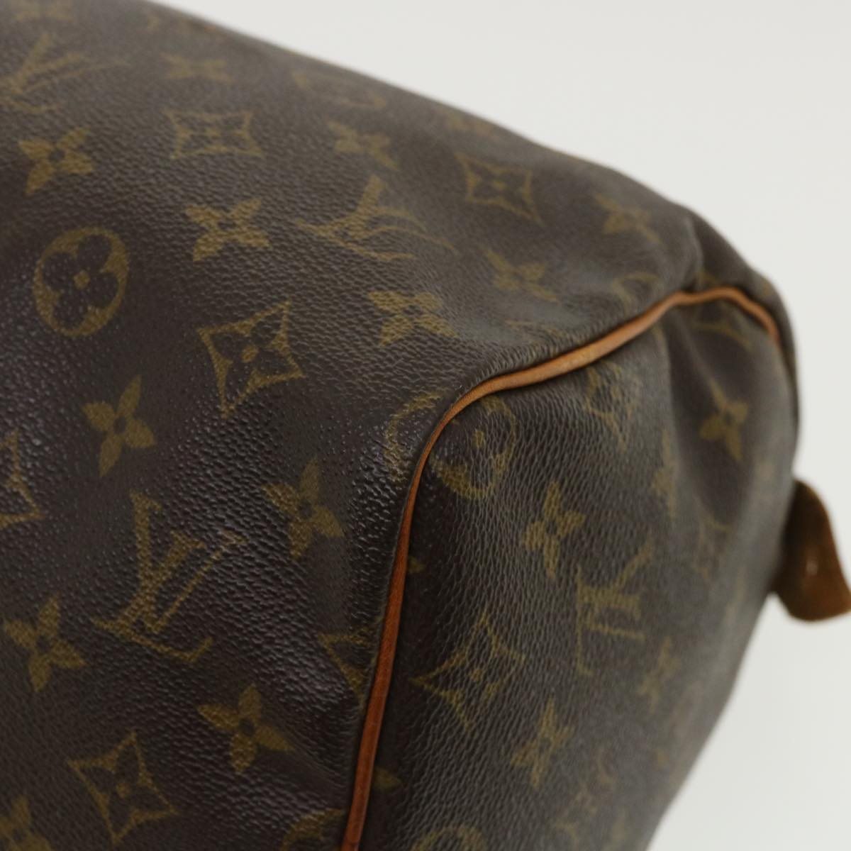 LOUIS VUITTON Monogram Speedy 30 Hand Bag M41526 LV Auth am3137