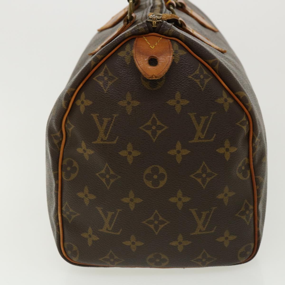 LOUIS VUITTON Monogram Speedy 30 Hand Bag M41526 LV Auth am3137