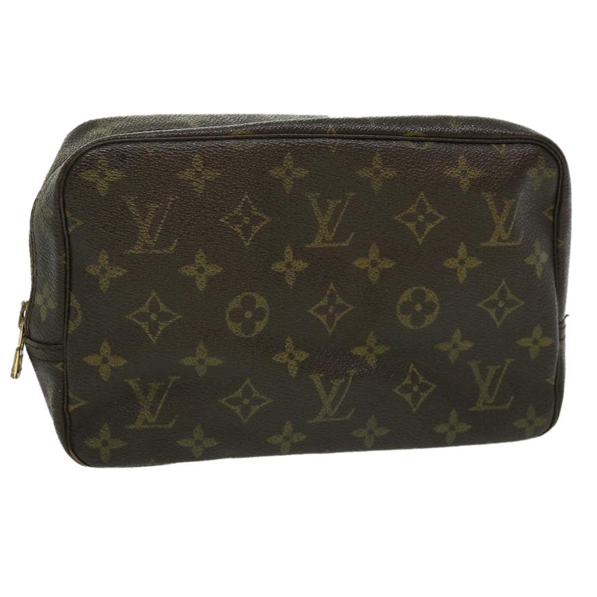 LOUIS VUITTON Monogram Trousse Toilette 23 Clutch Bag M47524 LV Auth am3152