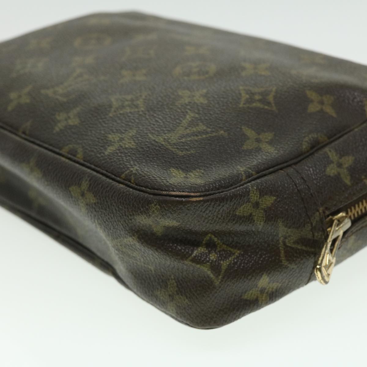 LOUIS VUITTON Monogram Trousse Toilette 23 Clutch Bag M47524 LV Auth am3152