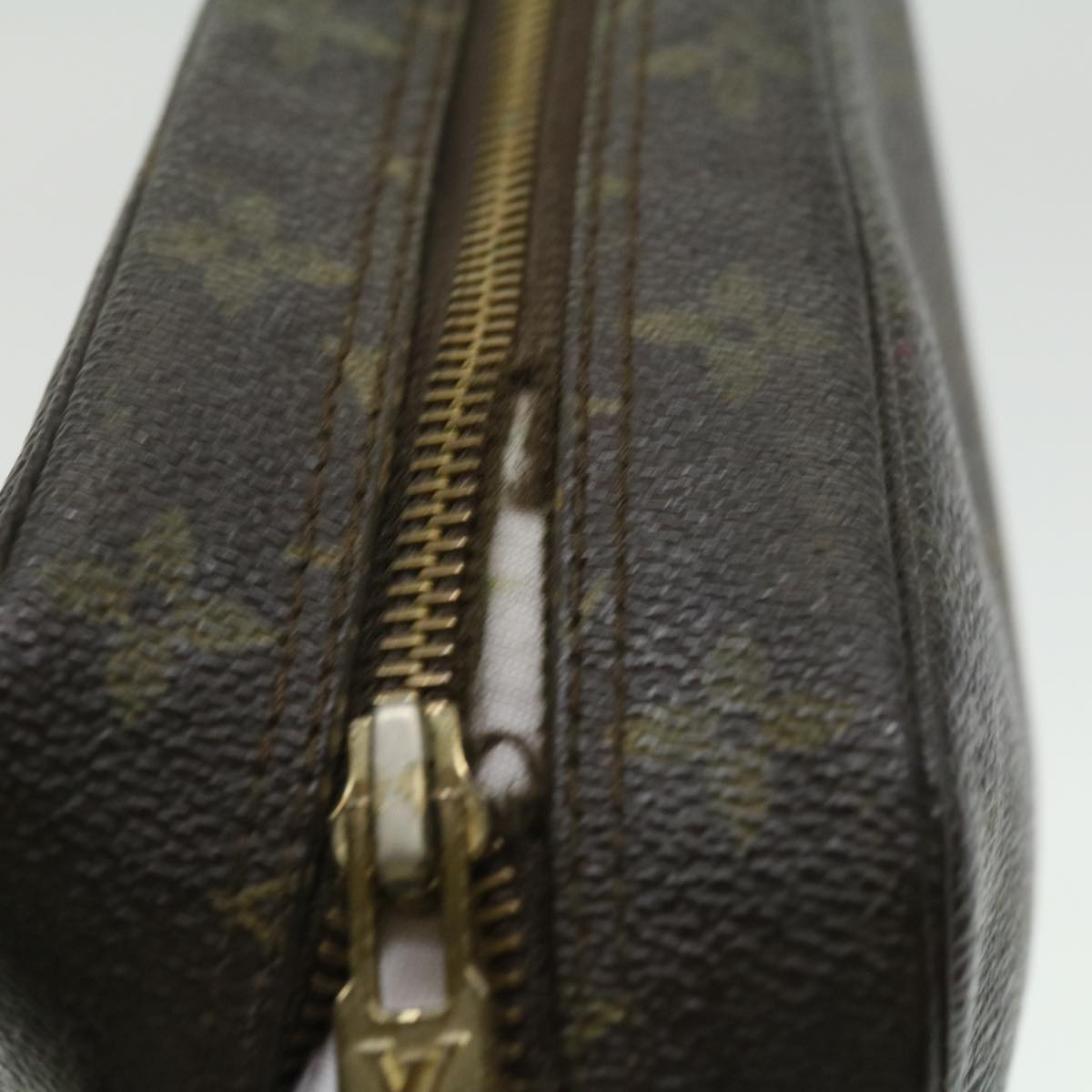 LOUIS VUITTON Monogram Trousse Toilette 23 Clutch Bag M47524 LV Auth am3152