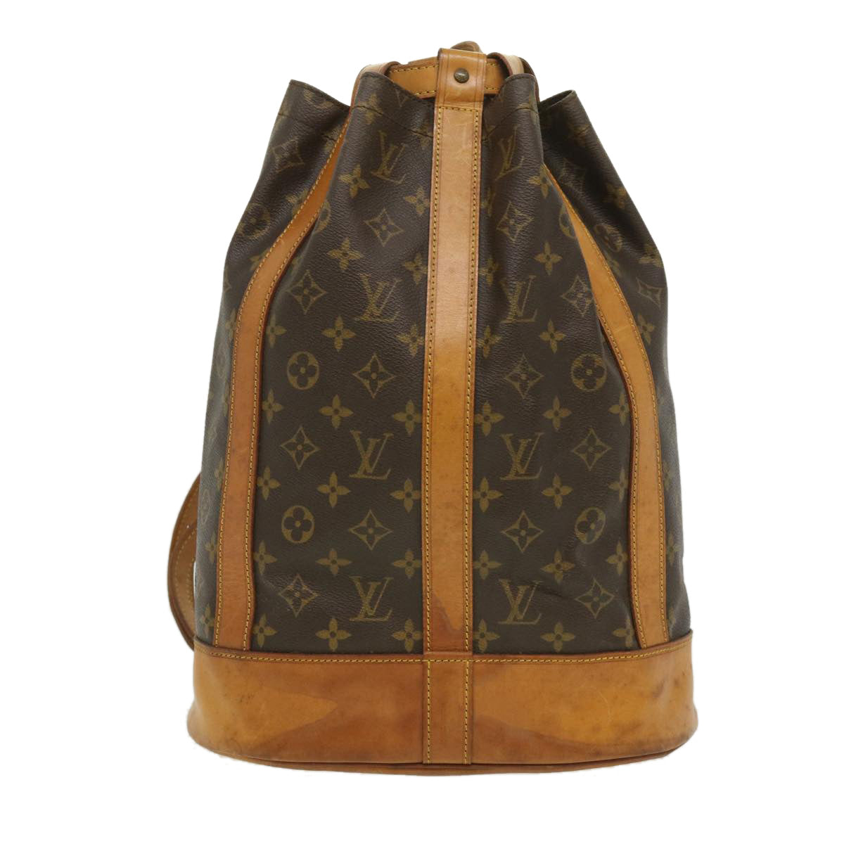 LOUIS VUITTON Monogram Randonnee PM Shoulder Bag M42243 LV Auth am3199