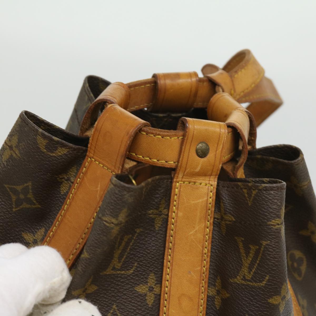 LOUIS VUITTON Monogram Randonnee PM Shoulder Bag M42243 LV Auth am3199