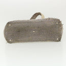 CHANEL Cambon Line Tote Bag Pink Gray CC Auth am3204-5