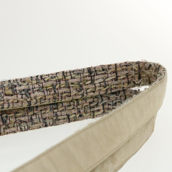 CHANEL Cambon Line Tote Bag Pink Gray CC Auth am3204