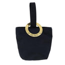 CELINE Circle Pouch Navy Auth am3209-1