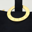 CELINE Circle Pouch Navy Auth am3209-9