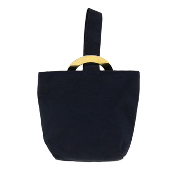 CELINE Circle Pouch Navy Auth am3209 - 0