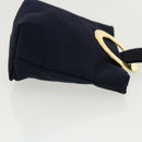 CELINE Circle Pouch Navy Auth am3209-3