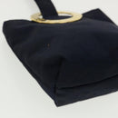CELINE Circle Pouch Navy Auth am3209-8
