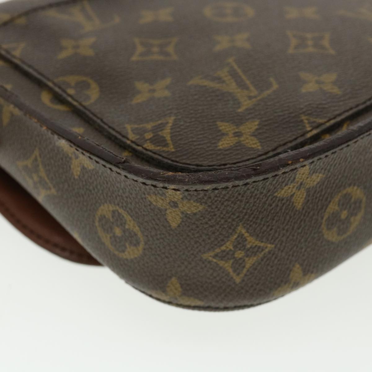 LOUIS VUITTON Monogram Saint Cloud MM Shoulder Bag M51243 LV Auth am3221