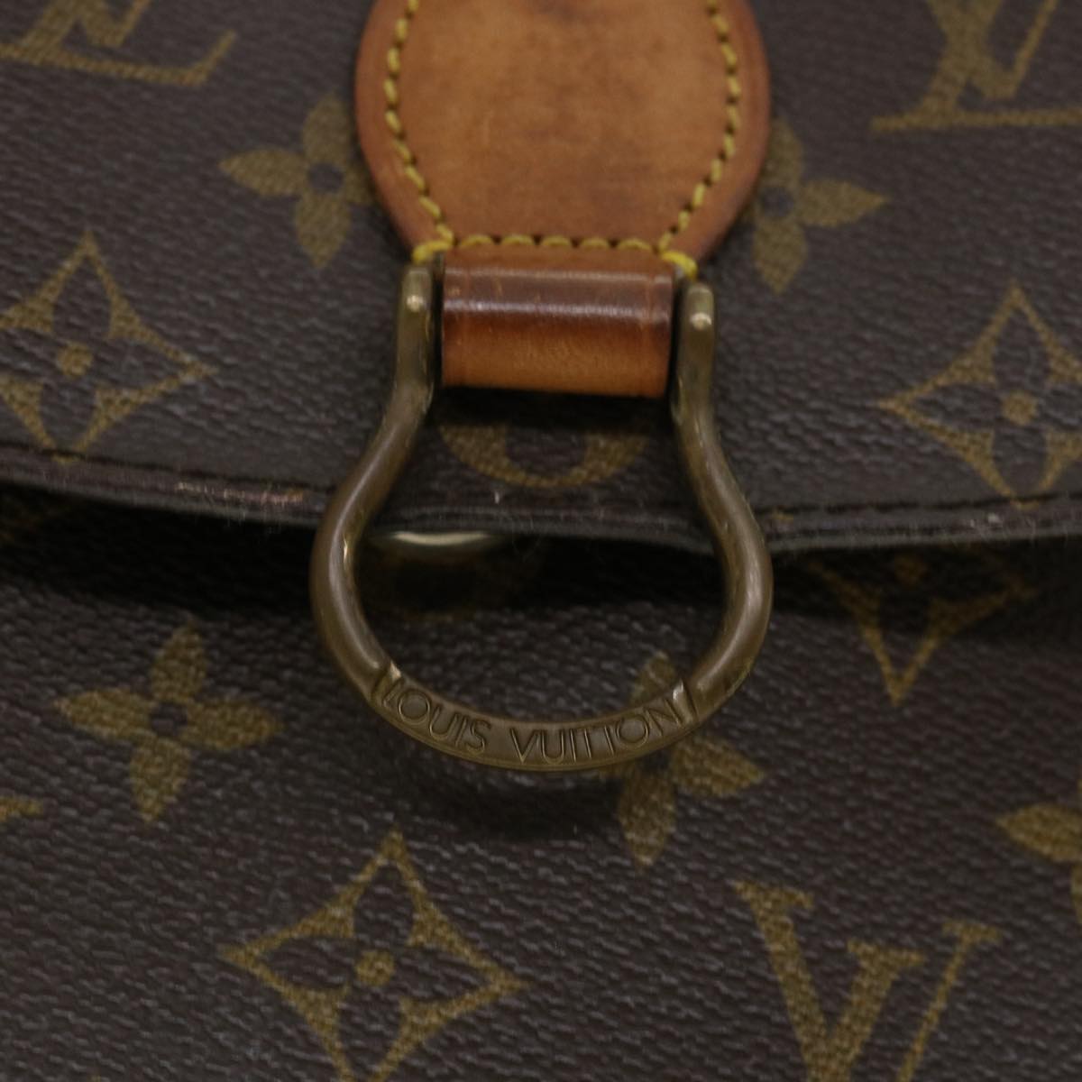 LOUIS VUITTON Monogram Saint Cloud MM Shoulder Bag M51243 LV Auth am3221