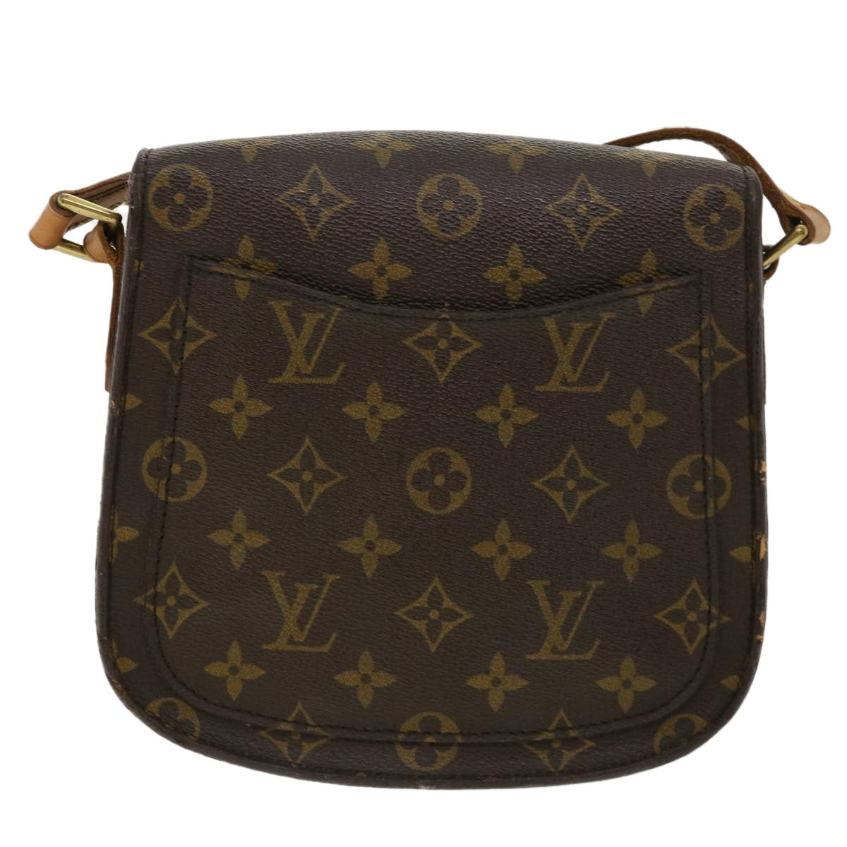 LOUIS VUITTON Monogram Saint Cloud MM Shoulder Bag M51243 LV Auth am3221