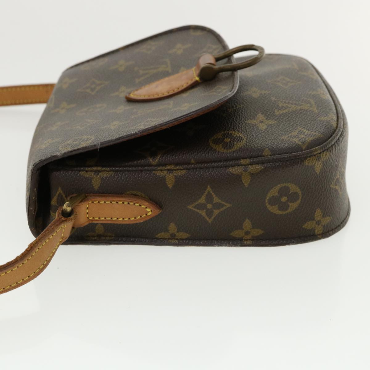 LOUIS VUITTON Monogram Saint Cloud MM Shoulder Bag M51243 LV Auth am3221