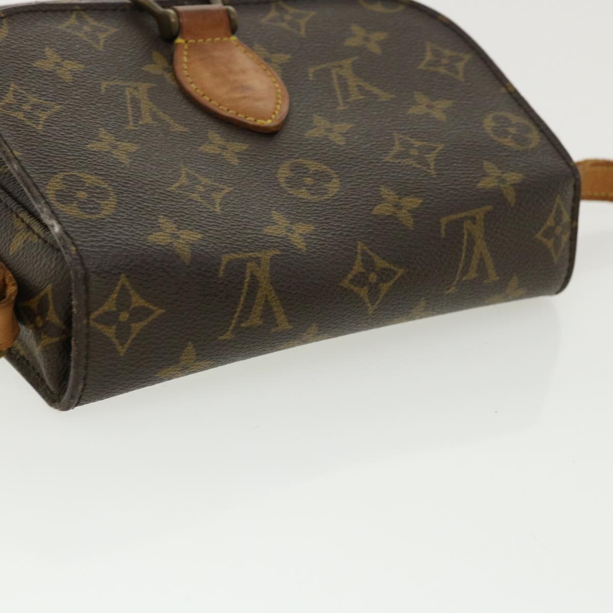 LOUIS VUITTON Monogram Saint Cloud MM Shoulder Bag M51243 LV Auth am3221