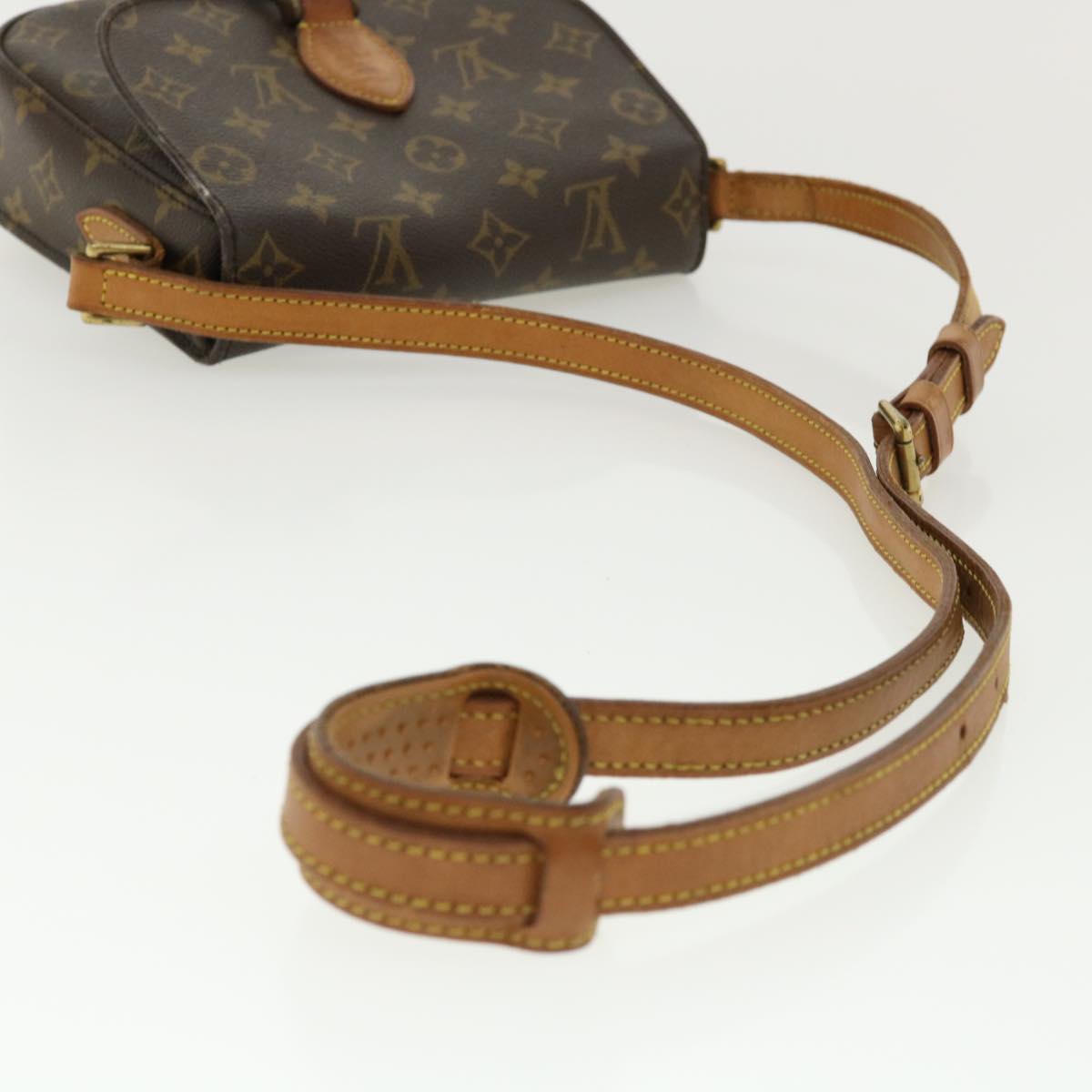 LOUIS VUITTON Monogram Saint Cloud MM Shoulder Bag M51243 LV Auth am3221