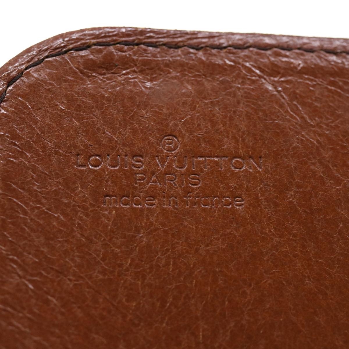 LOUIS VUITTON Monogram Cartouchiere GM Shoulder Bag Vintage M51252 Auth am3229