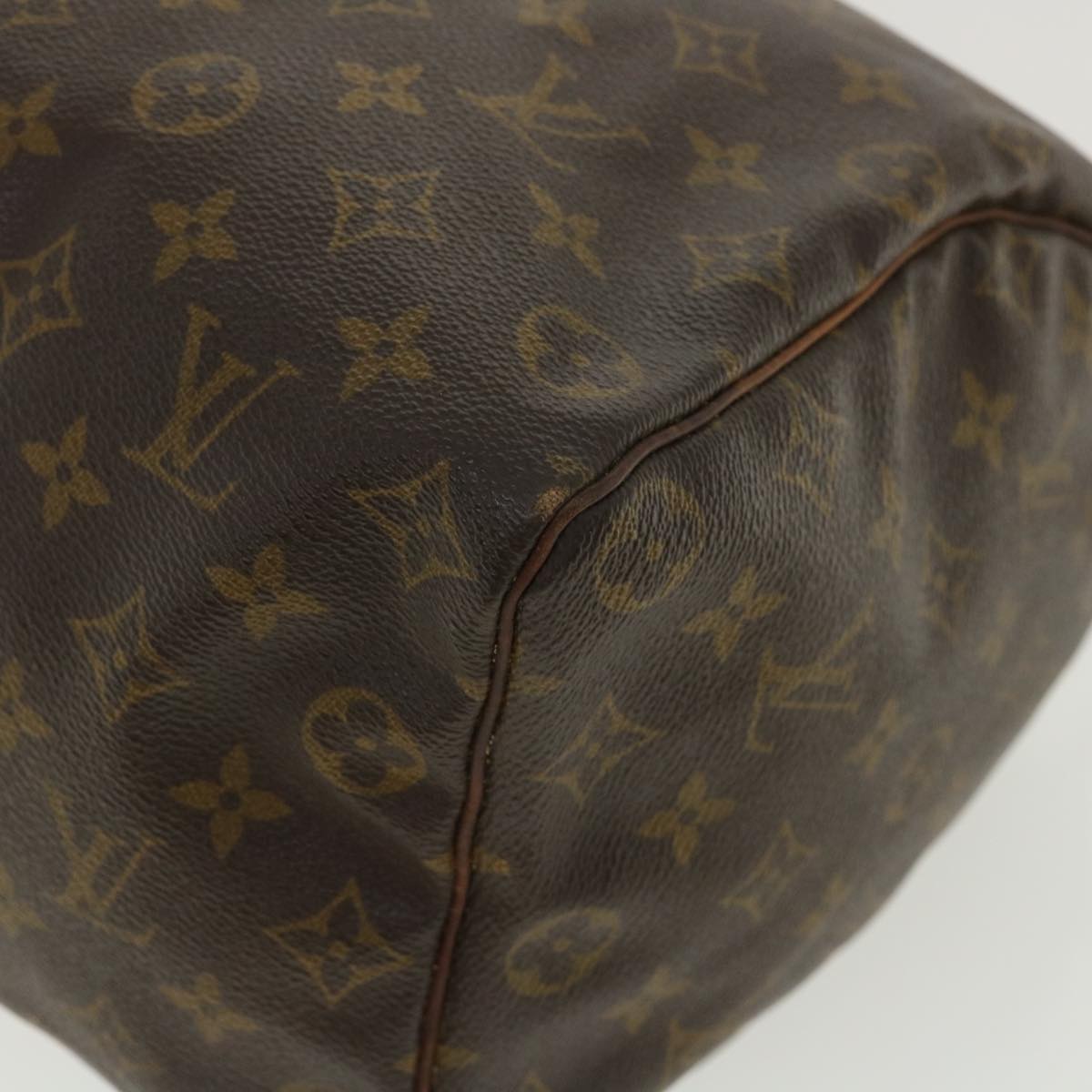 LOUIS VUITTON Monogram Speedy 30 Hand Bag M41526 LV Auth am3258