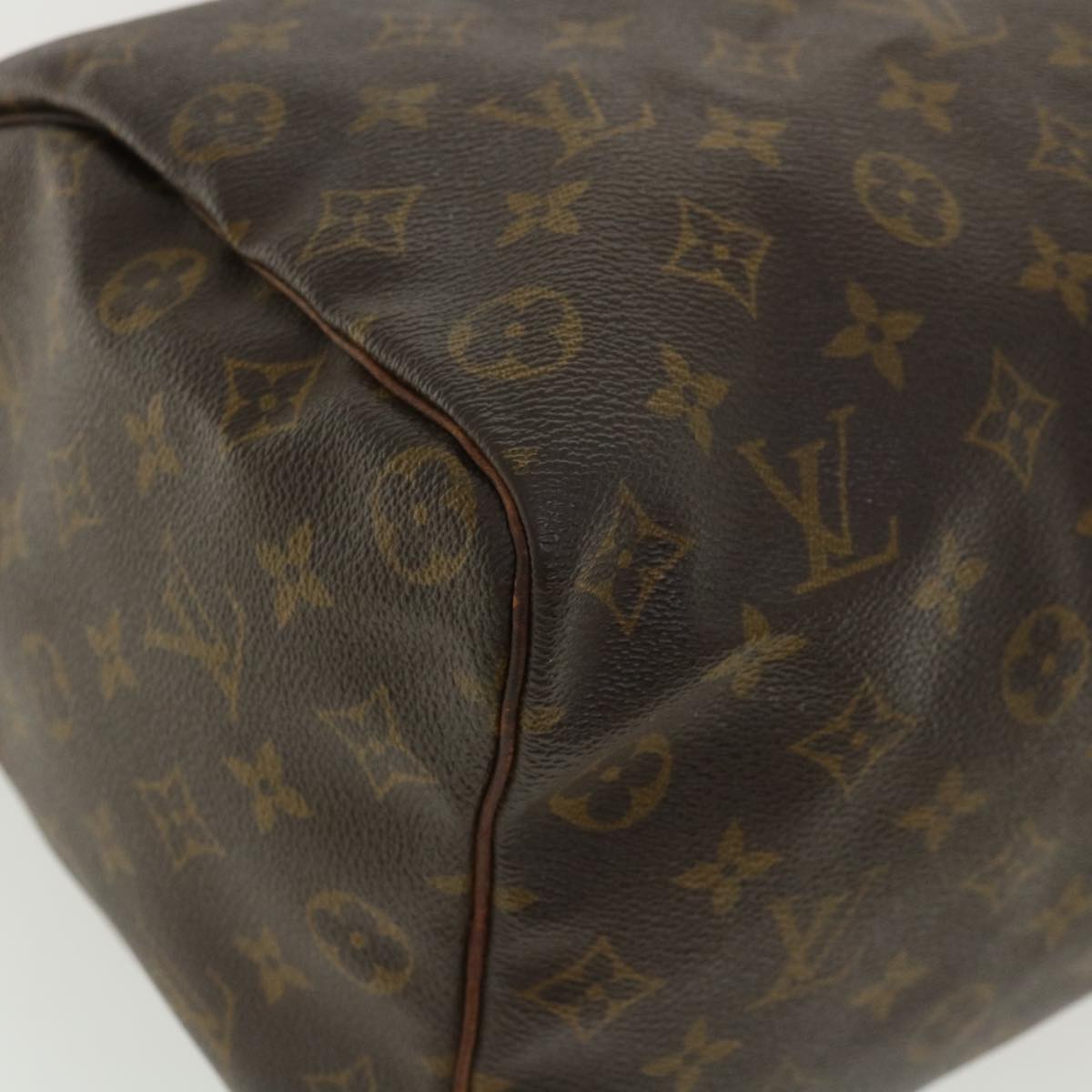 LOUIS VUITTON Monogram Speedy 30 Hand Bag M41526 LV Auth am3258