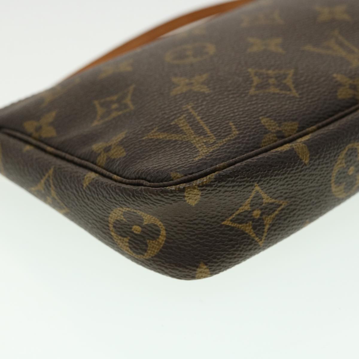 LOUIS VUITTON Monogram Pochette Accessoires Pouch M51980 LV Auth am3311