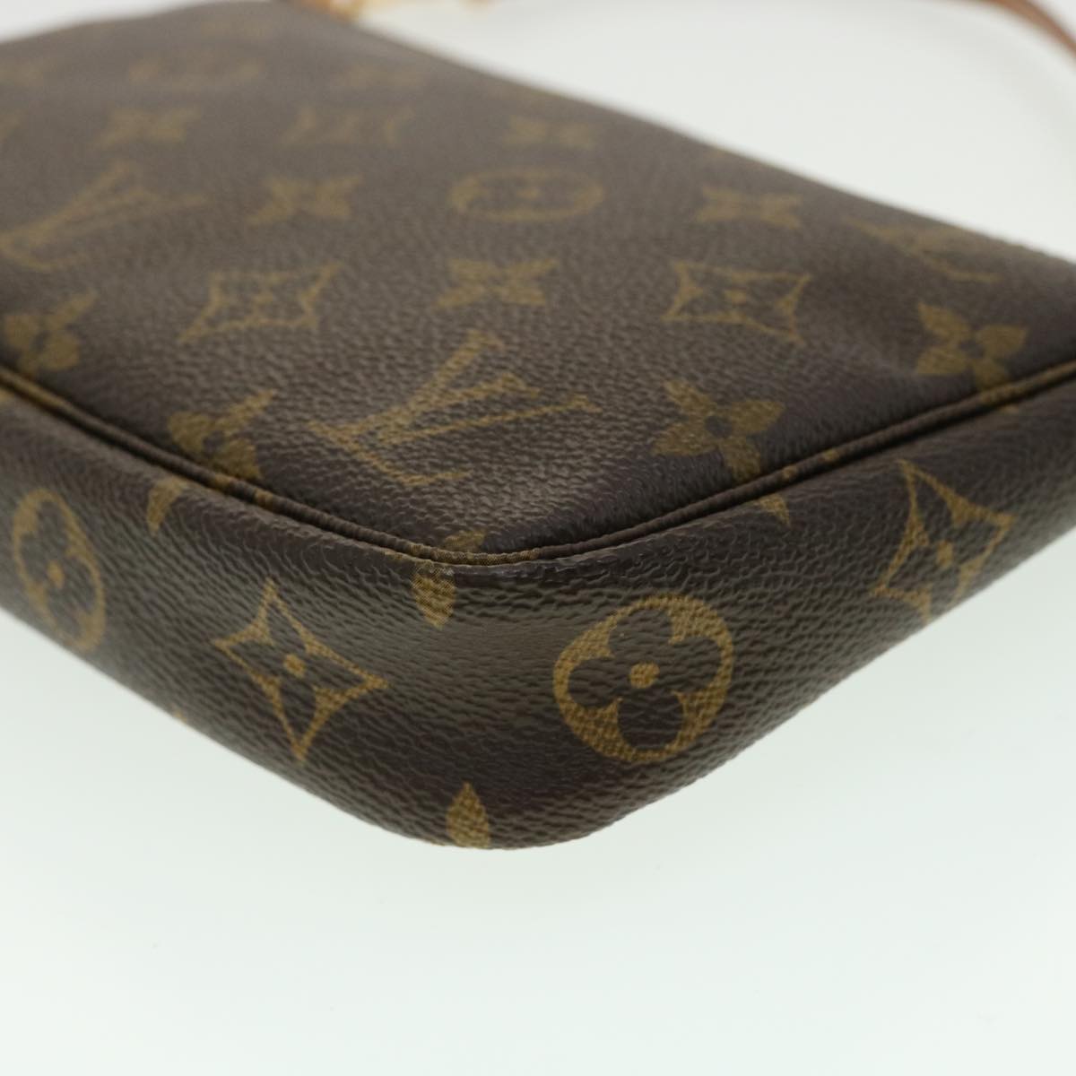 LOUIS VUITTON Monogram Pochette Accessoires Pouch M51980 LV Auth am3311