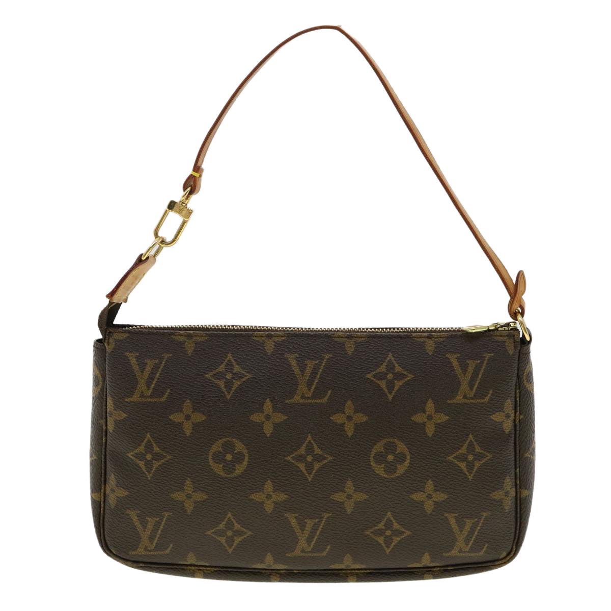 LOUIS VUITTON Monogram Pochette Accessoires Pouch M51980 LV Auth am3311