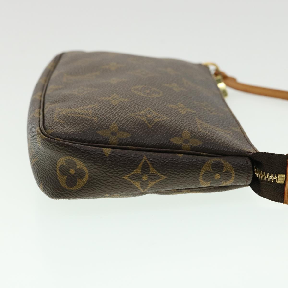 LOUIS VUITTON Monogram Pochette Accessoires Pouch M51980 LV Auth am3311