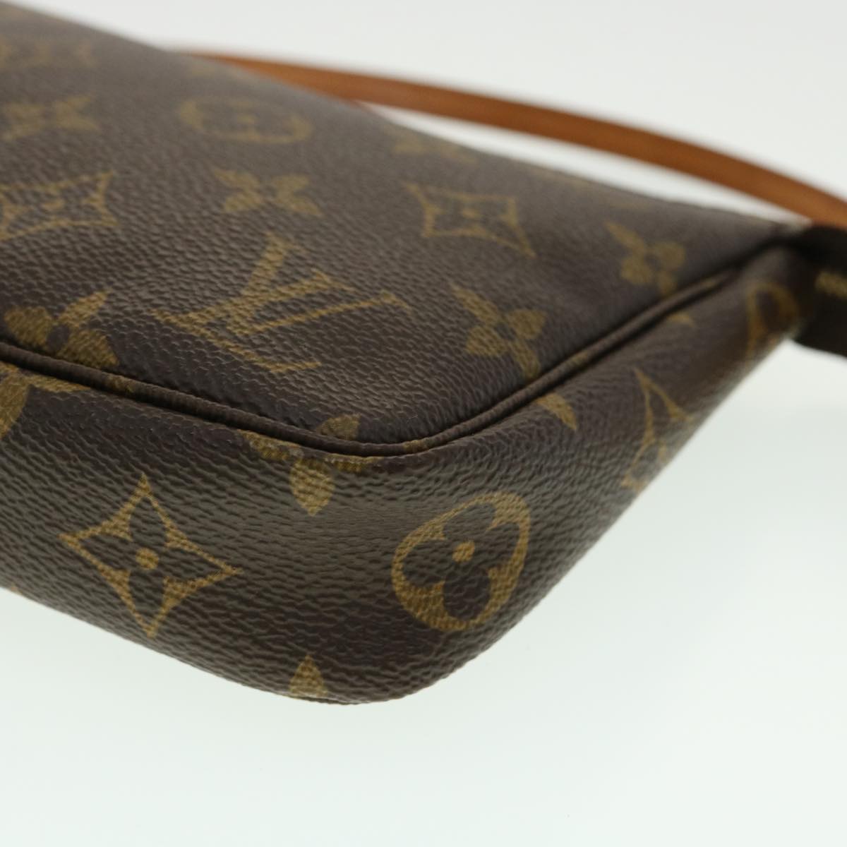 LOUIS VUITTON Monogram Pochette Accessoires Pouch M51980 LV Auth am3311