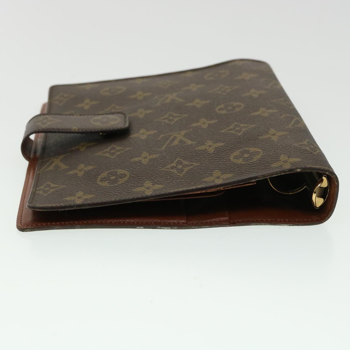 LOUIS VUITTON Monogram Agenda GM Day Planner Cover R20006 LV Auth am3317