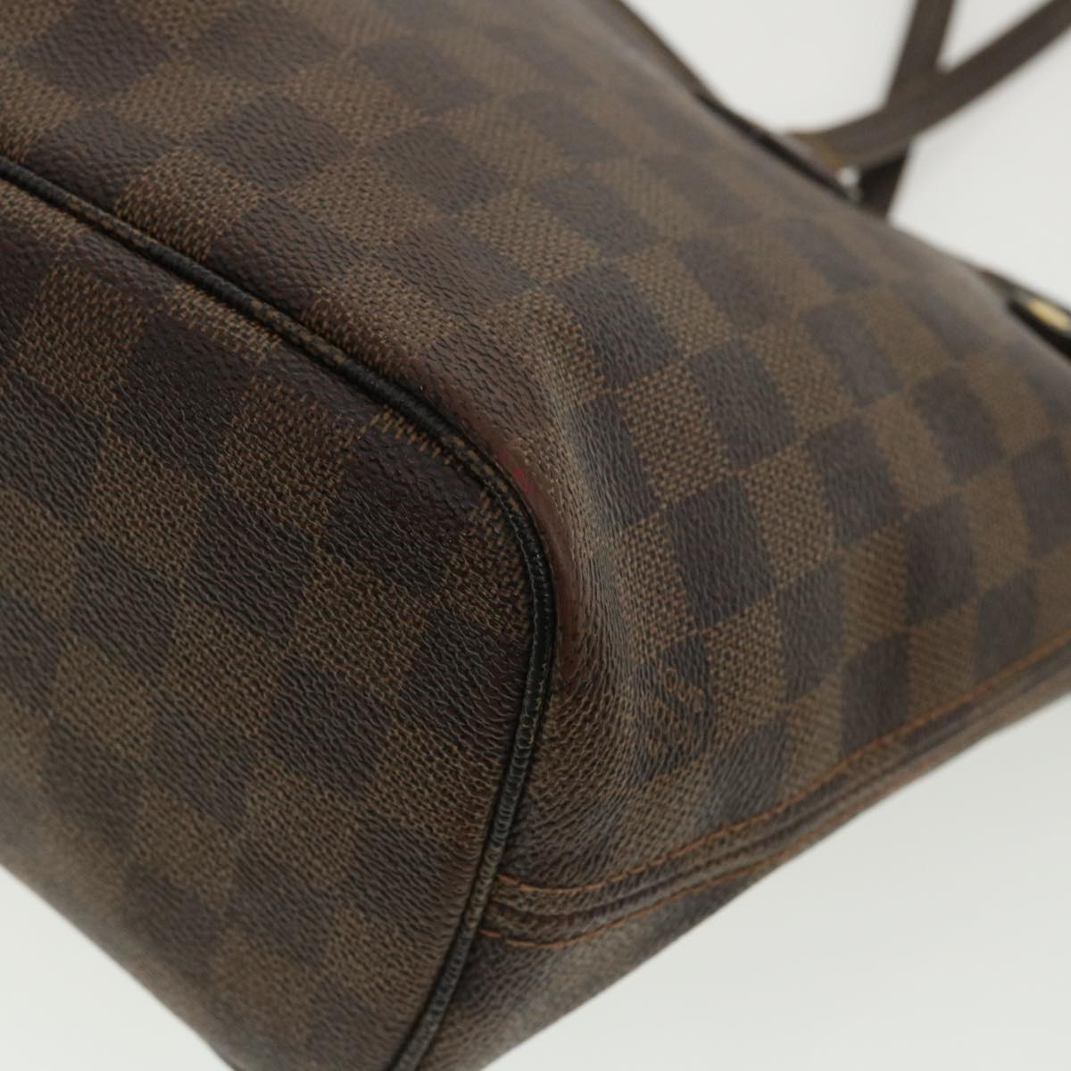 LOUIS VUITTON Damier Ebene Neverfull PM Tote Bag N51109 LV Auth am3318