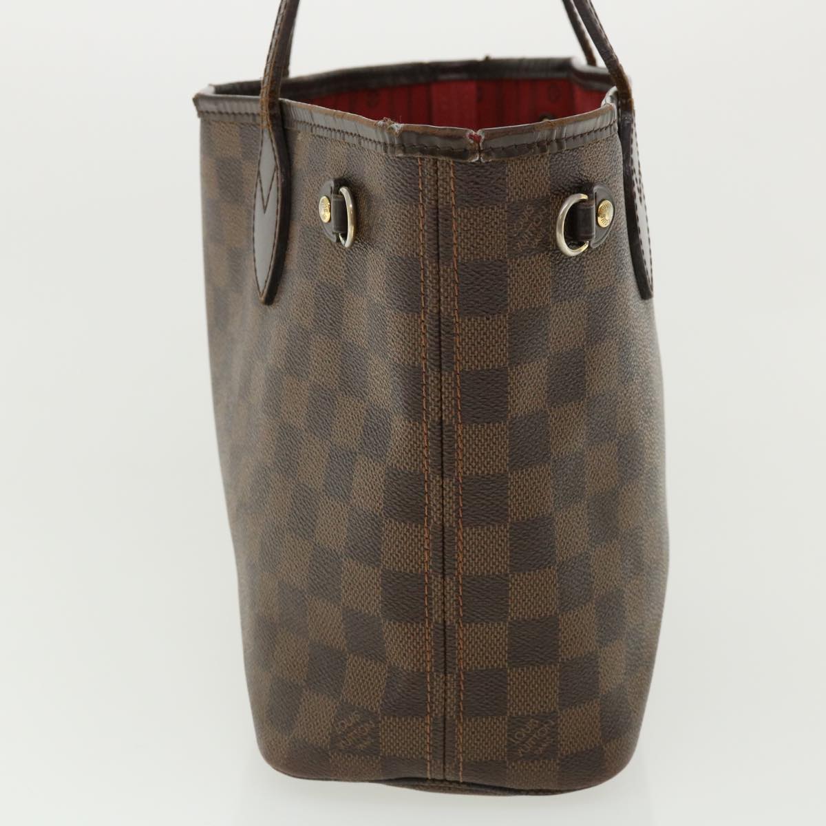 LOUIS VUITTON Damier Ebene Neverfull PM Tote Bag N51109 LV Auth am3318