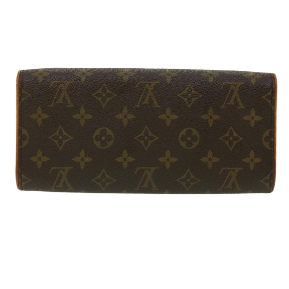 LOUIS VUITTON Monogram Pochette Twin GM Shoulder Bag M51852 LV Auth am3387