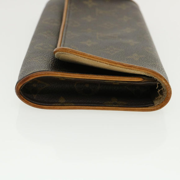 LOUIS VUITTON Monogram Pochette Twin GM Shoulder Bag M51852 LV Auth am3387