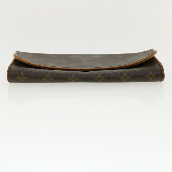 LOUIS VUITTON Monogram Pochette Twin GM Shoulder Bag M51852 LV Auth am3387