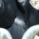 BALLY Matelasse Backpack Leather Silver Auth am3396-21