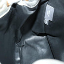 BALLY Matelasse Backpack Leather Silver Auth am3396-22