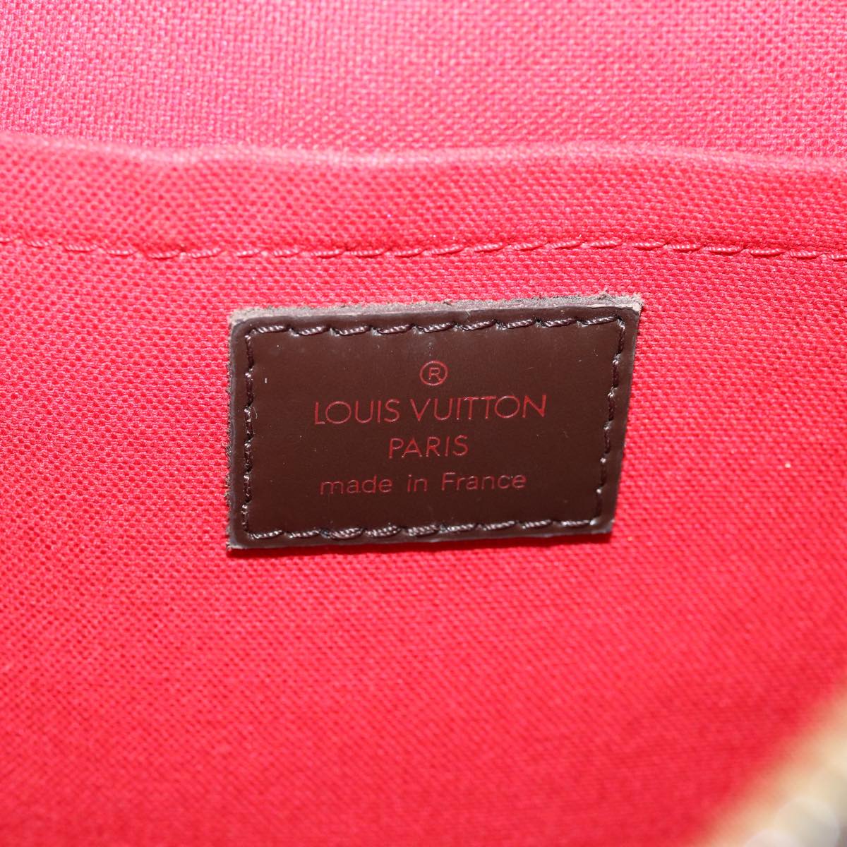 LOUIS VUITTON Damier Ebene Thames GM Shoulder Bag N48181 LV Auth am3421