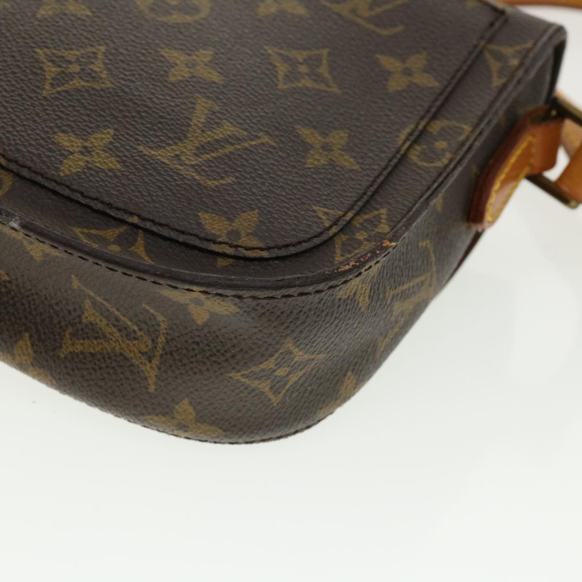 LOUIS VUITTON Monogram Saint Cloud PM Shoulder Bag M51244 LV Auth am3460