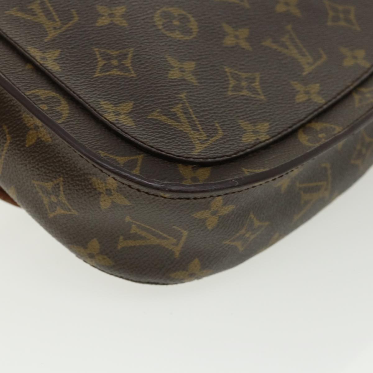 LOUIS VUITTON Monogram Saint Cloud GM Shoulder Bag M51242 LV Auth am3467