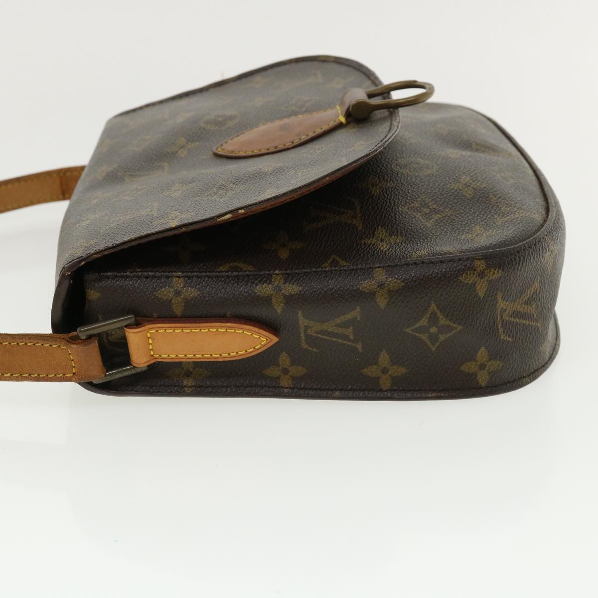 LOUIS VUITTON Monogram Saint Cloud GM Shoulder Bag M51242 LV Auth am3467