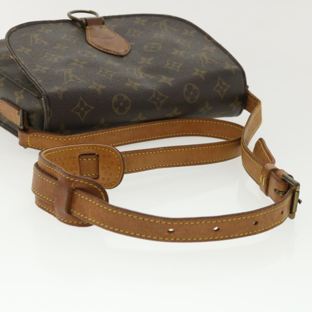 LOUIS VUITTON Monogram Saint Cloud GM Shoulder Bag M51242 LV Auth am3467