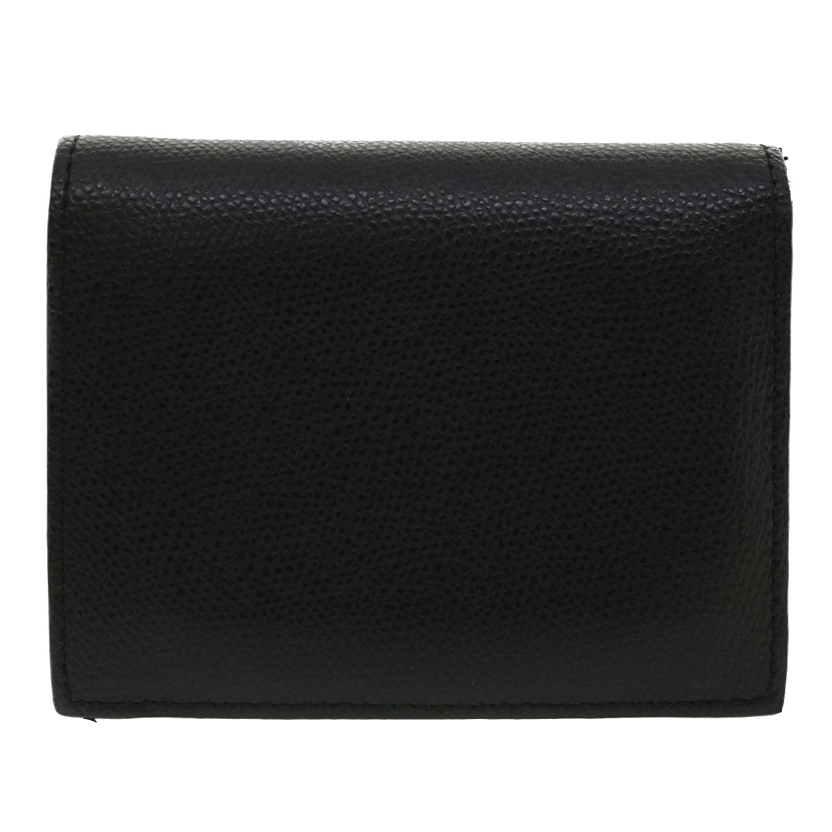 FENDI Wallet Leather Black Auth am3478 - 0