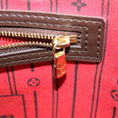 LOUIS VUITTON Damier Ebene Neverfull GM Tote Bag N51106 LV Auth am3481-23