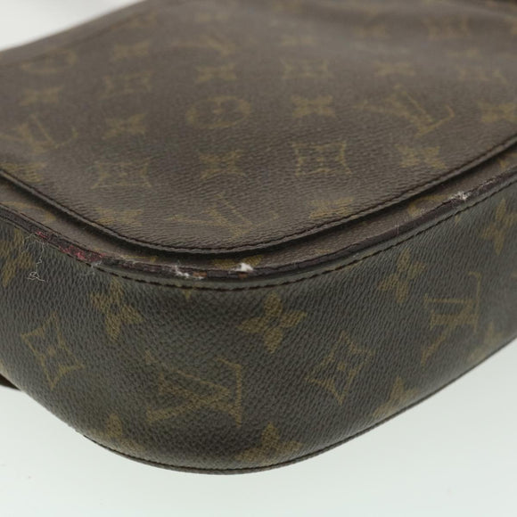 LOUIS VUITTON Monogram Saint Cloud GM Shoulder Bag M51242 LV Auth am3488