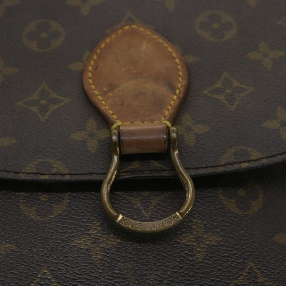 LOUIS VUITTON Monogram Saint Cloud GM Shoulder Bag M51242 LV Auth am3488