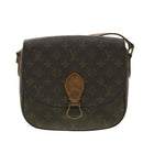 LOUIS VUITTON Monogram Saint Cloud GM Shoulder Bag M51242 LV Auth am3488-13